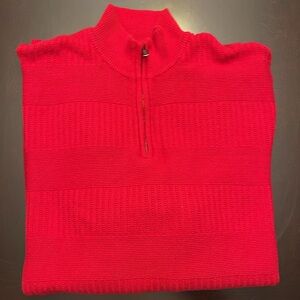 Chaps 3XT red sweater. Like New perfect condition. Never worn Big and tall.